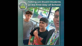 Superintendent's 1 Minute Message: Talking with Bryant Students on the First Day of School screenshot 2