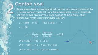 Pembahasan Soal Distribusi Sampling Mean | Teorema Limit Pusat