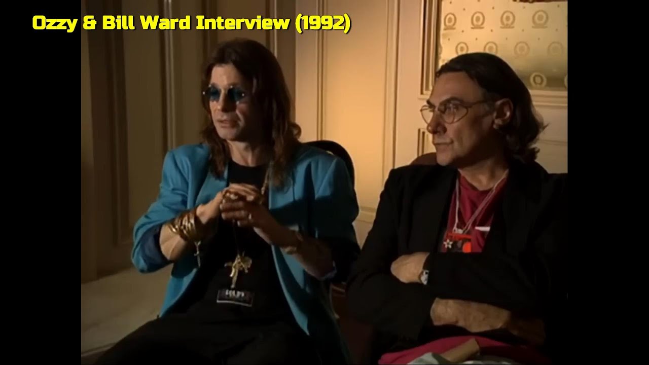 Ozzy & Bill Ward Interview - No More Tears Tour 1992 #ozzy #billward
