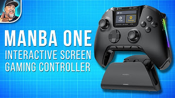 MUST SEE - Manba One Controller with Interactive Screen @ManbaGame