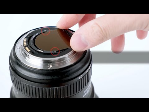 Kase Rear Mounted Filter Installation for Canon11-24 F4 lens