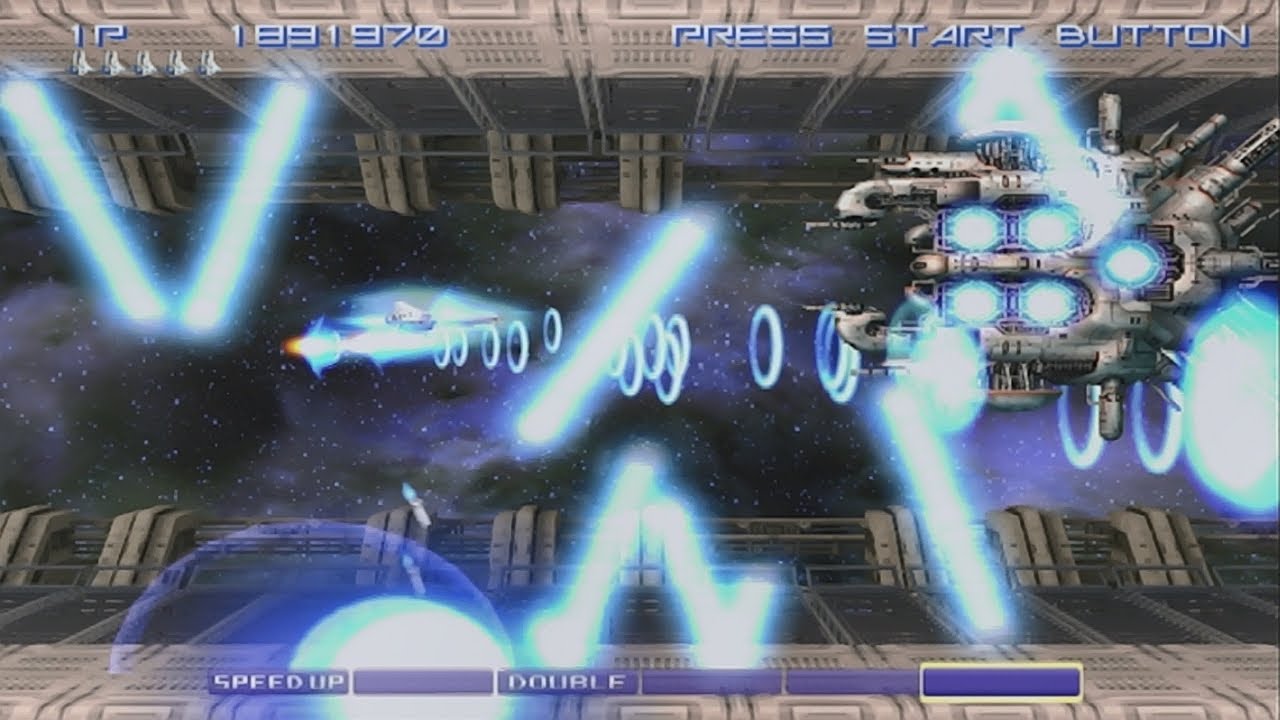 PS2]グラディウスV NORMAL 1周クリアのみ (EDIT装備：スプレッド＋ 