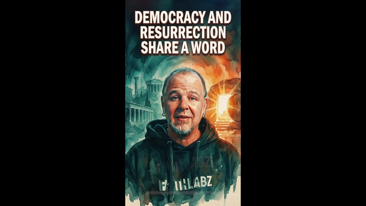 Democracy and Resurrection Share a Word