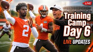 Cleveland Browns Training Camp Day 6 LIVE: QB Battle HEATING UP