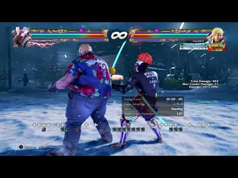 Bob Back Turned d+2 Counterhit Combos Version 5 Tekken 7 20230105231001