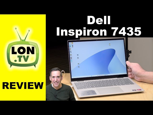 $449 Dell Inspiron 7435 2-in-1 Laptop Review - AMD Ryzen Processor class=