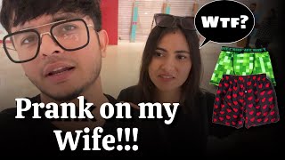 Shopping prank on my wife in Mall | Tanshi vlogs