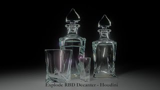 Famous Explode RBD Decanter  - Houdini Net Worth