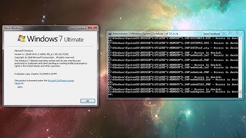 Destroying Windows 7 Build 6941!