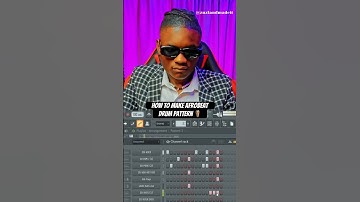 HOW TO MAKE AFROBEAT DRUMS IN FL 20 #afrobeats #afropop #drums #flstudio #producer #beats #howto