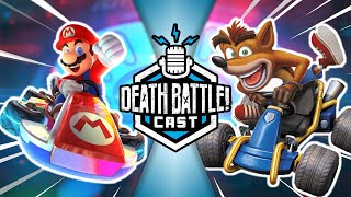 Mario Kart VS Crash Team Racing | DEATH BATTLE Cast #266