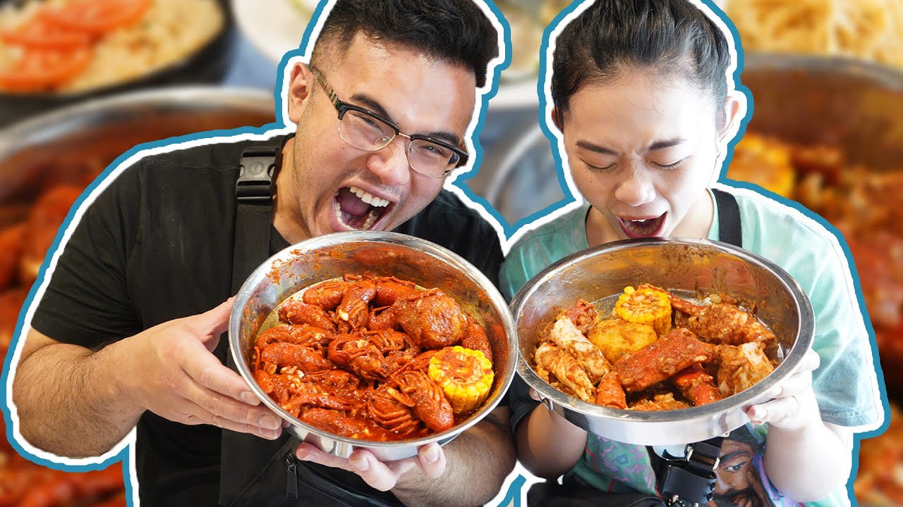 I Took My Wife On A DATE TO EAT SEAFOOD BOIL
