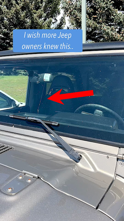 Jeep Wrangler Windshield Replacement at Glass Doctor Auto of Castle Rock 🏔️