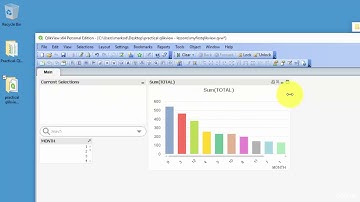My First QlikView Document - Version 12 - Qlikview Tutorial
