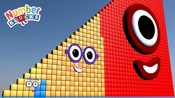 Numberblocks PUZZLE Step Squad 1225 The Amazing Numberblocks HUGE Standing Tall Numbers Pattern