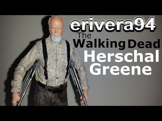 The Walking Dead Hershel Greene Figure Review Series 6 MFarlane