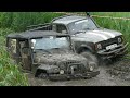 OFF ROAD всех в одном болоте от ЛуАЗа до Москвича Тропа барсука 2021 часть 3