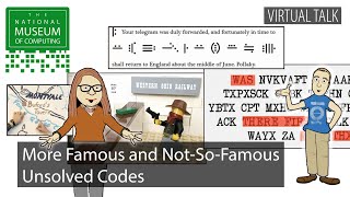 More Famous and Not-So-Famous Unsolved Codes | Virtual Talk