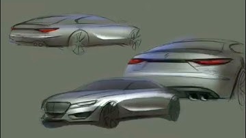 how to design a car _ Easy way to render 쉽게 렌더링하는 법