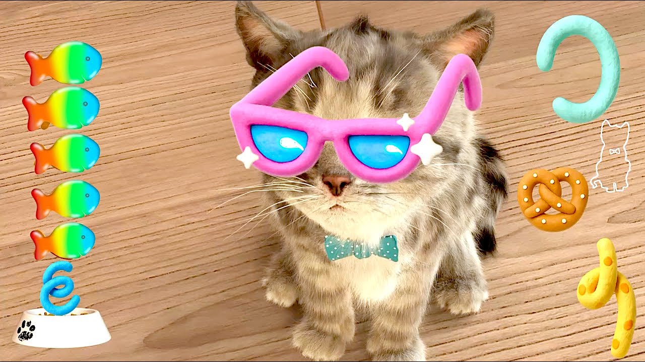 Animated Kitten Little Cat Adventure ⭐ Play Fun Pet Care 😺Preschool ...