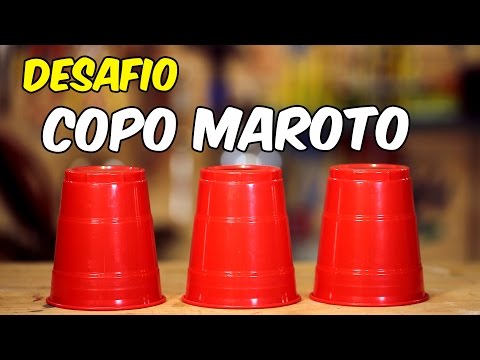 DESAFIO do copo maroto