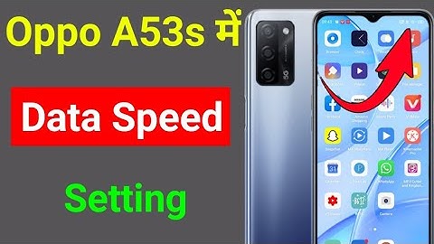 oppo a53s net speed setting | oppo a53s me net speed show kaise kare | how to show net speed in oppo