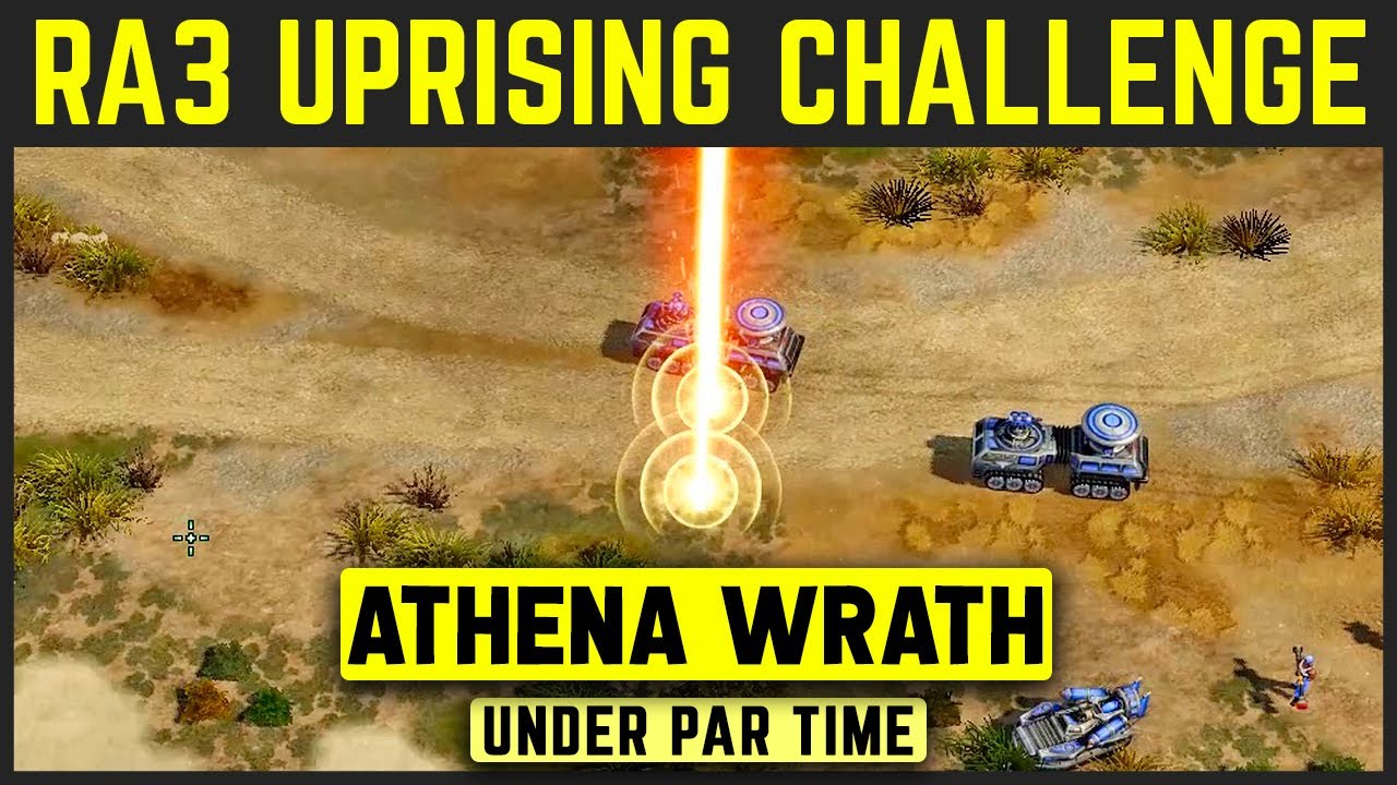C&C Red Alert 3 Uprising - Challenge - Athena Wrath - Under Par Time [1080p]