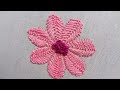 So pretty flower embroidery design || very simple and easy embroidery design full tutorials. 