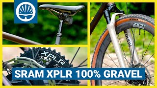 Sram Xplr Gravel Suspension Fork Dropper New Groupset Grx Killer?
