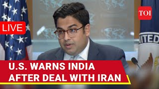 Live: US Warns Of Sanctions After India-Iran Ink Chabahar Port Deal