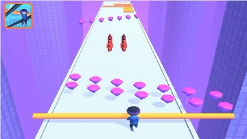 Roof Rails ! All Levels Gameplay  android, ios (Level 21-25)