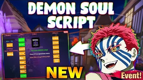 *NEW* Demon Soul Simulator Script (PASTEBIN 2025) (AUTO TRAIN, AUTOFARM, TELEPORT,AUTO ATTACK )