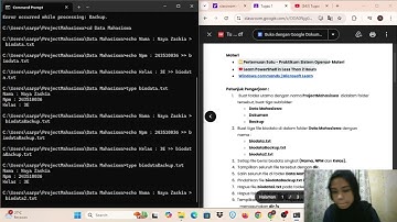 Tugas 1 Praktikum Sistem Operasi - Penggunaan Dasar CMD