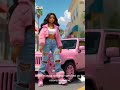 Pink is All Gorgeous 😍🥰💅💅.. #magic #barbie #viral