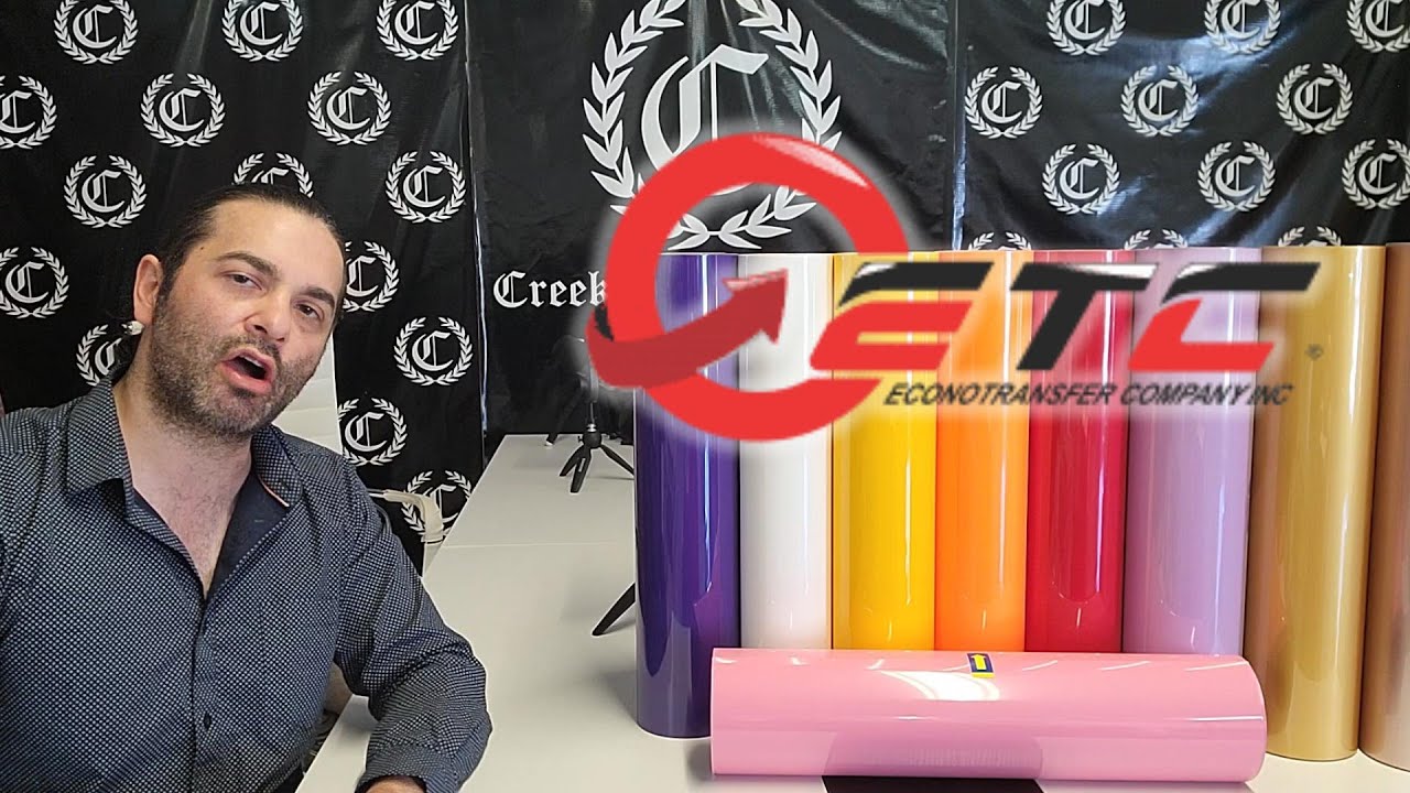 Econotransfer Heat Press Vinyl HTV Supplies in Fresno California