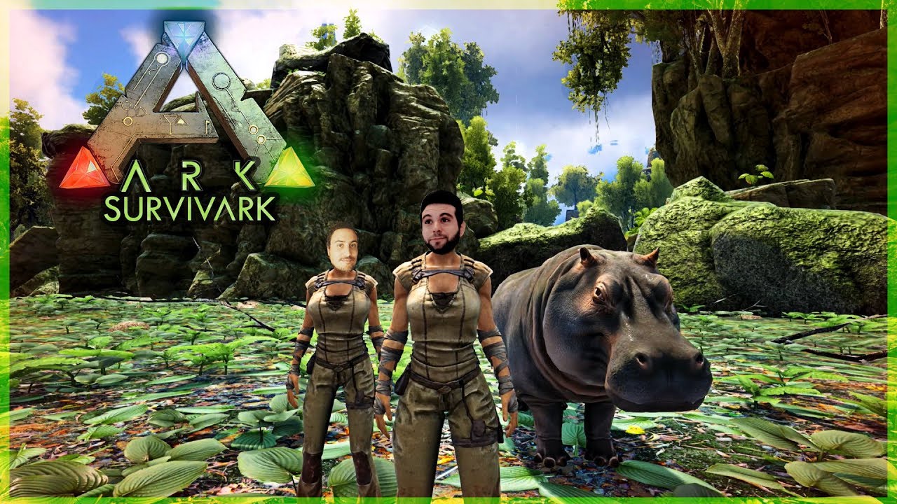 EL COMIENZO! CHICAS GG VS DINOSAURIOS - ARK SURVIVARK #1