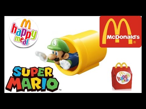 Video: Mario Grįš į „McDonald's Happy Meals“JK Kitą Savaitę