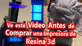 Ve este video antes de comprar una impresora de resina 3d