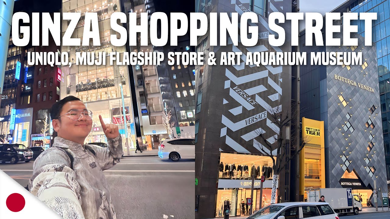 TOKYO VLOG • Ginza Shopping Street, Uniqlo & Muji Flagship Store | Ivan de Guzman