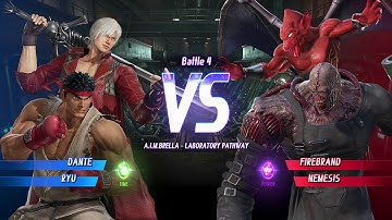 Xbox One X: Marvel VS Capcom: Infinite: Arcade Mode Full Run: Ryu+Dante