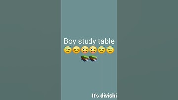 girls vs boys study table  😜😜 #viral short #short #itsdivishi143
