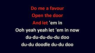 Wings - Let 'Em In KARAOKE