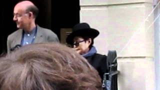 Speech of Yoko Ono @ Unveiling Ceremony for John Lennon`s new Blue Plaque