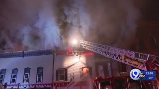 Large fire damages multiple buildings in Boonville