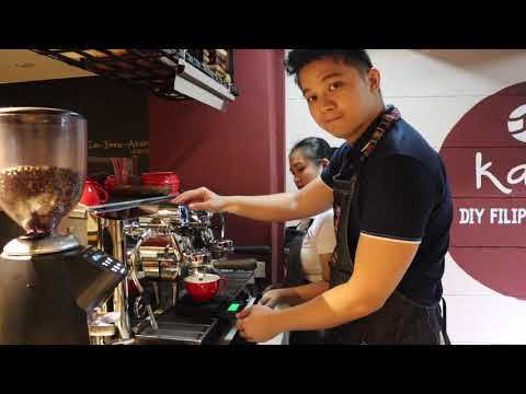 Learning to Make Coffee Barista-style for the First Time | Ka-Pe DIY Filipino Coffee Shop Maginhawa