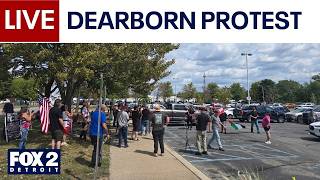 Dearborn protests grow as crowds gather ahead of city council meeting