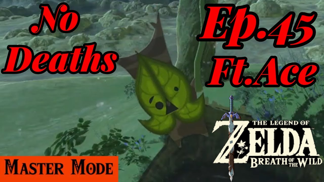 No Deaths 100% Completion #BOTW Master Mode Ft. Ace Ep.45