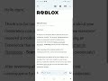 what does this means guys? did I get my account back??? #roblox #account #appeal @Roblox
