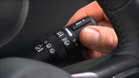 Windshield Wiper/Washer Operation