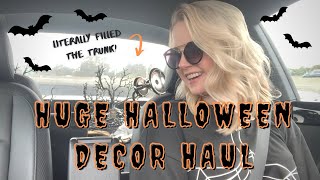 Huge Halloween Decor Haul - CODE ORANGE!! Halloween is here!
